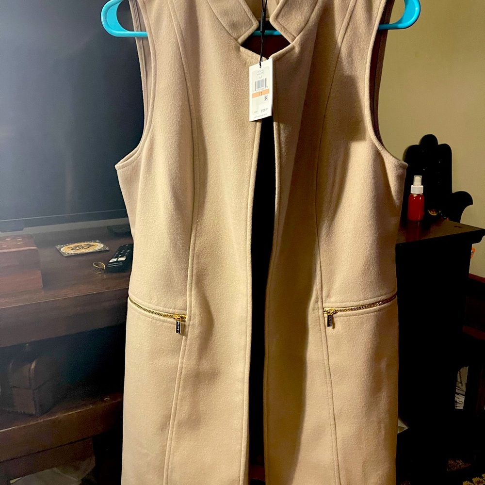 Calvin Klien open front vest